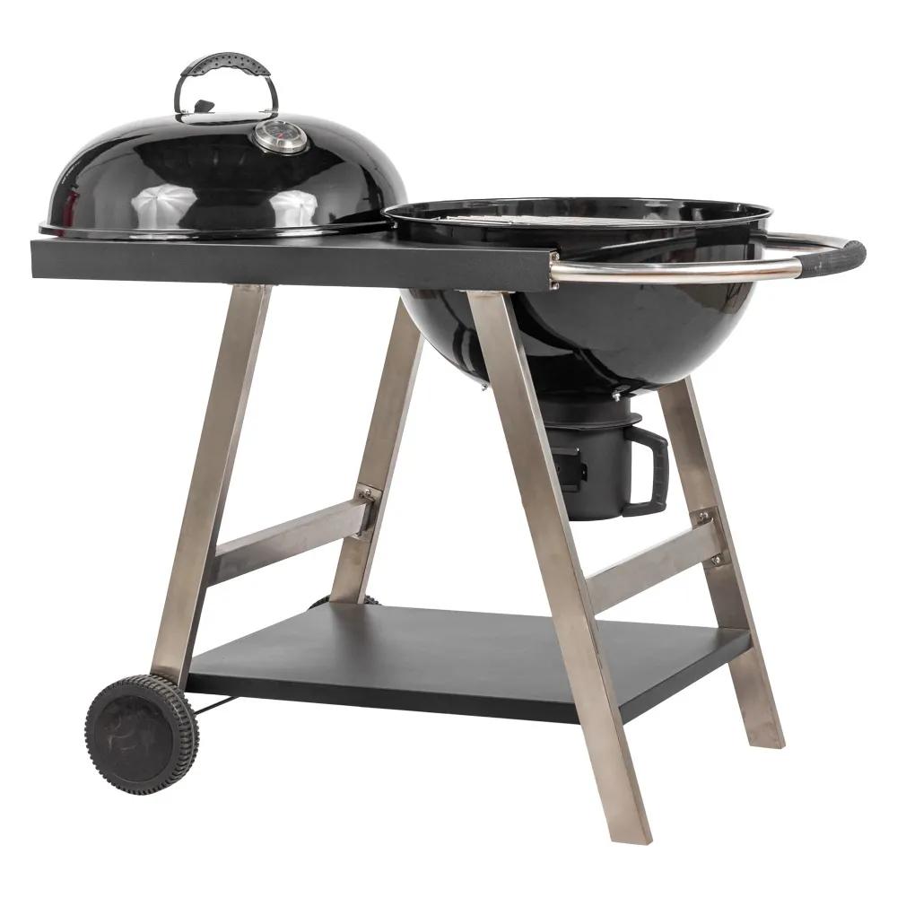 Grill węglowy MIR709 z pokrywą i kółkami - zdjęcie 5
