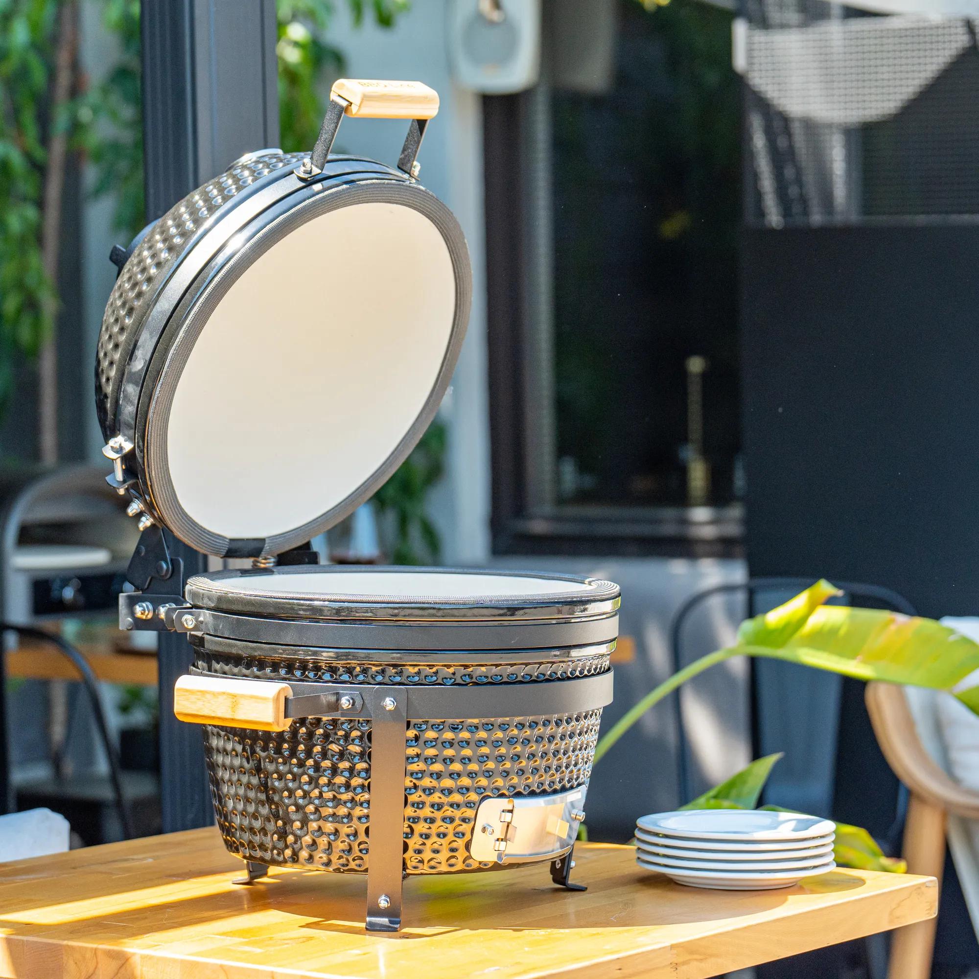 Grill węglowy ceramiczny 16T” z pokrywą - zdjęcie 2