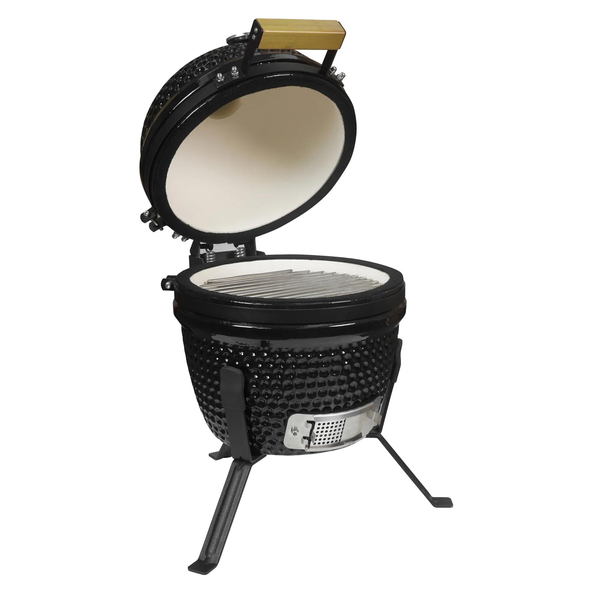 Grill węglowy ceramiczny 13” z pokrywą - zdjęcie 2
