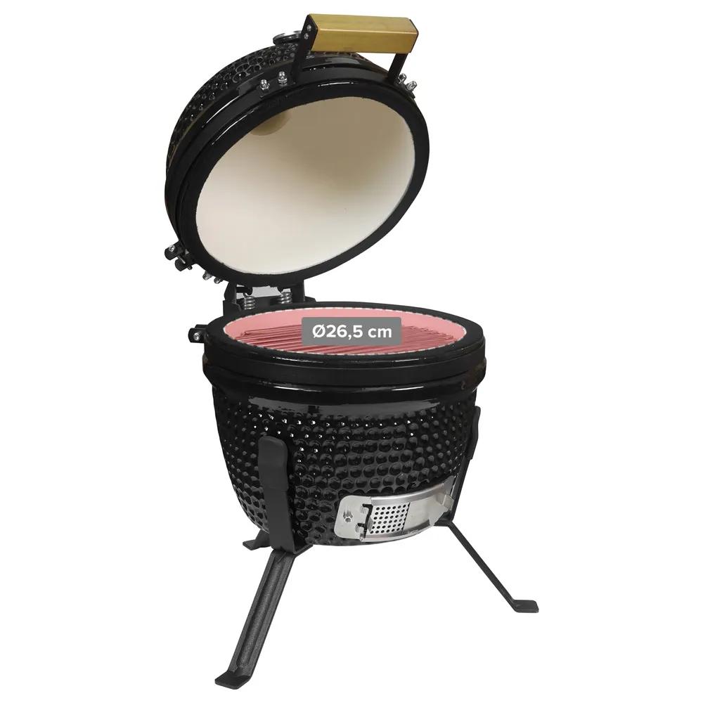 Grill węglowy ceramiczny 13” z pokrywą - zdjęcie 10