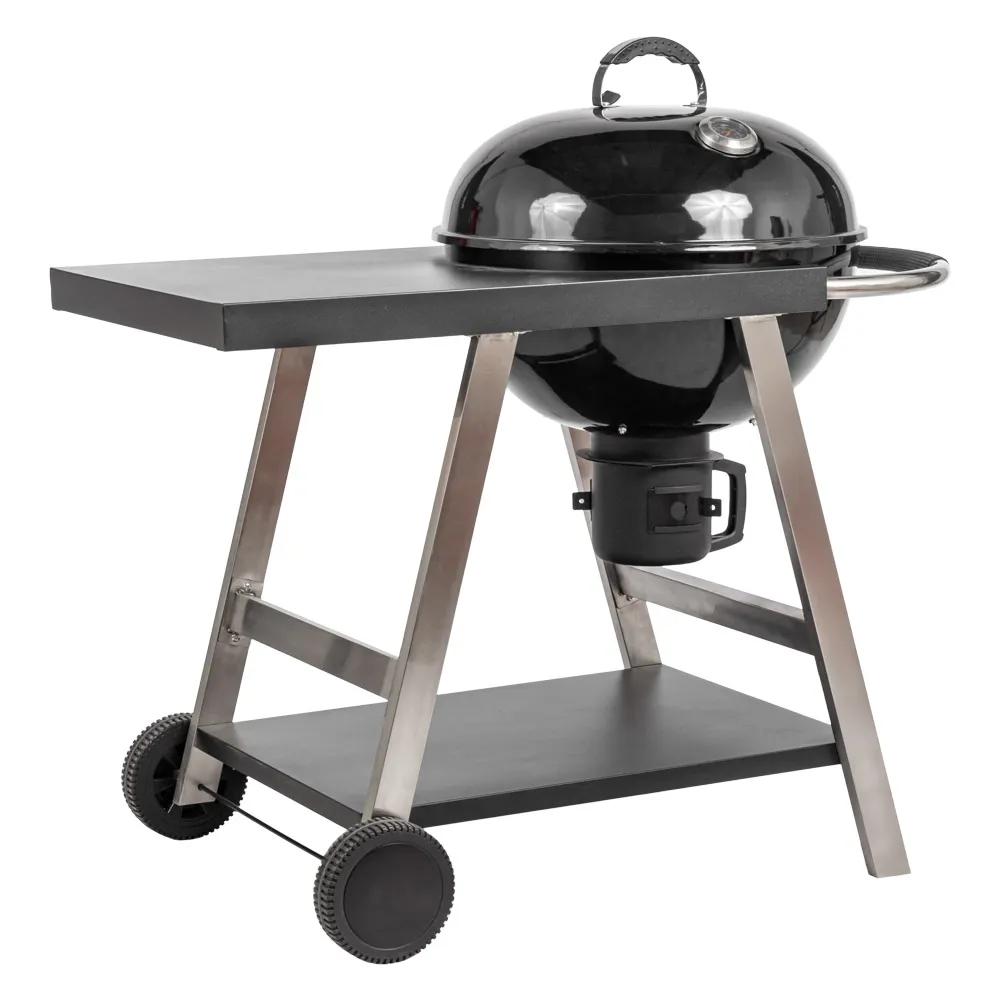 Grill węglowy MIR709 z pokrywą i kółkami - zdjęcie 4