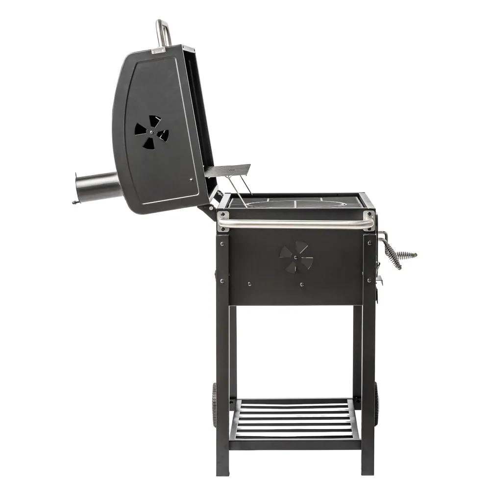 Grill węglowy MIR4525K z kominem w pokrywie - zdjęcie 6