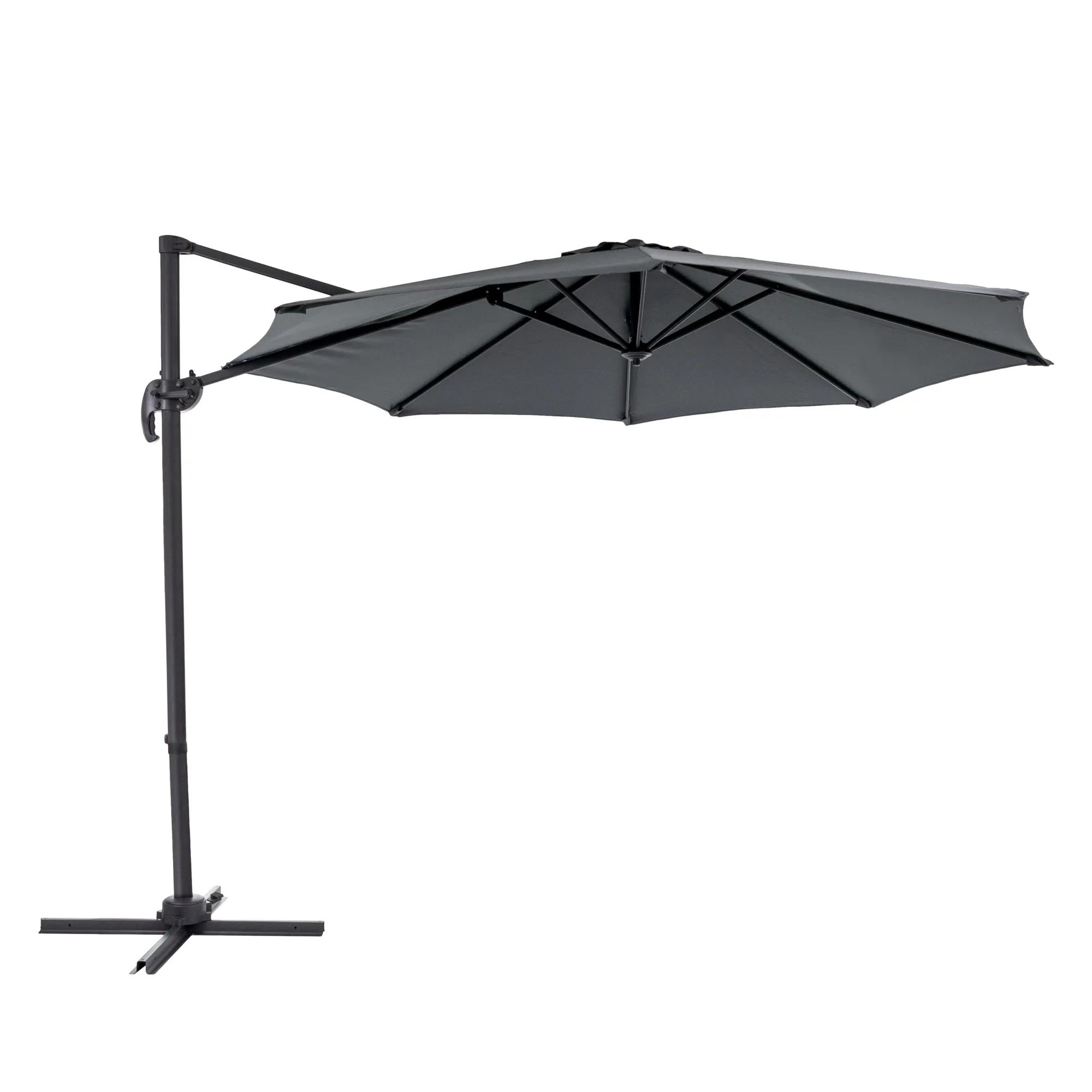Parasol ogrodowy Kazuar 3,5 m grafitowy