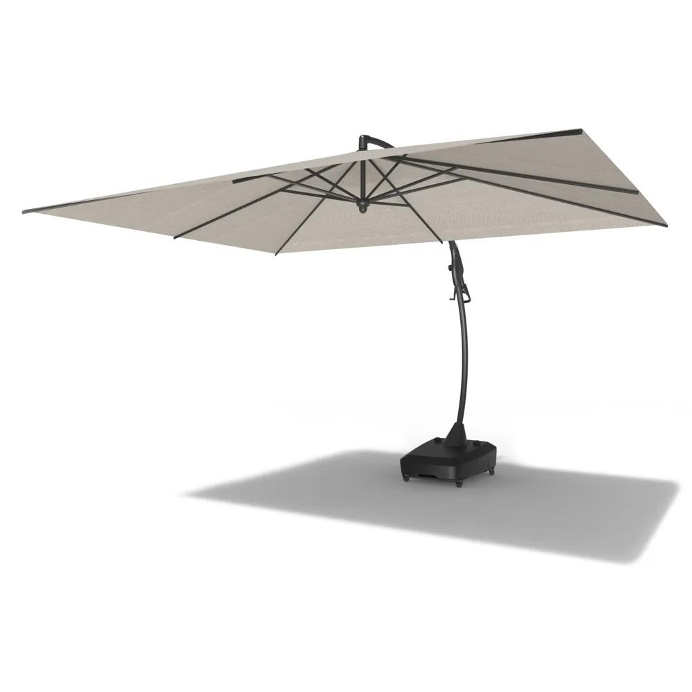 Parasol ogrodowy 3x4m Solano beżowy - zdjęcie 3