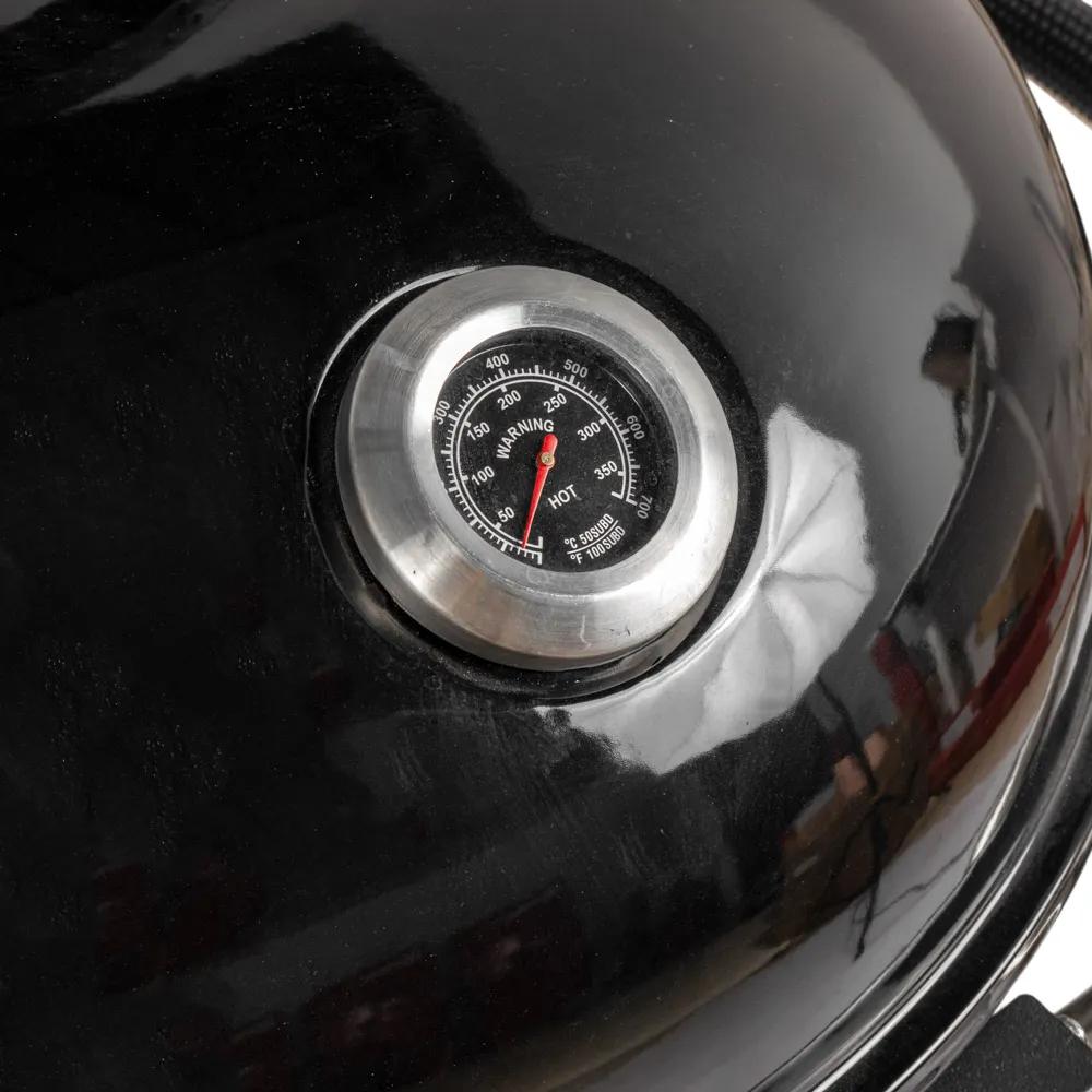 Grill węglowy MIR709 z pokrywą i kółkami - zdjęcie 19