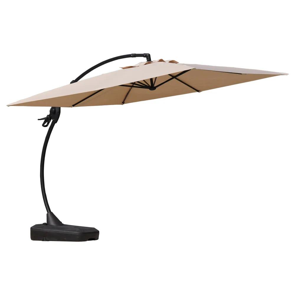 Parasol ogrodowy 3x4m Solano beżowy