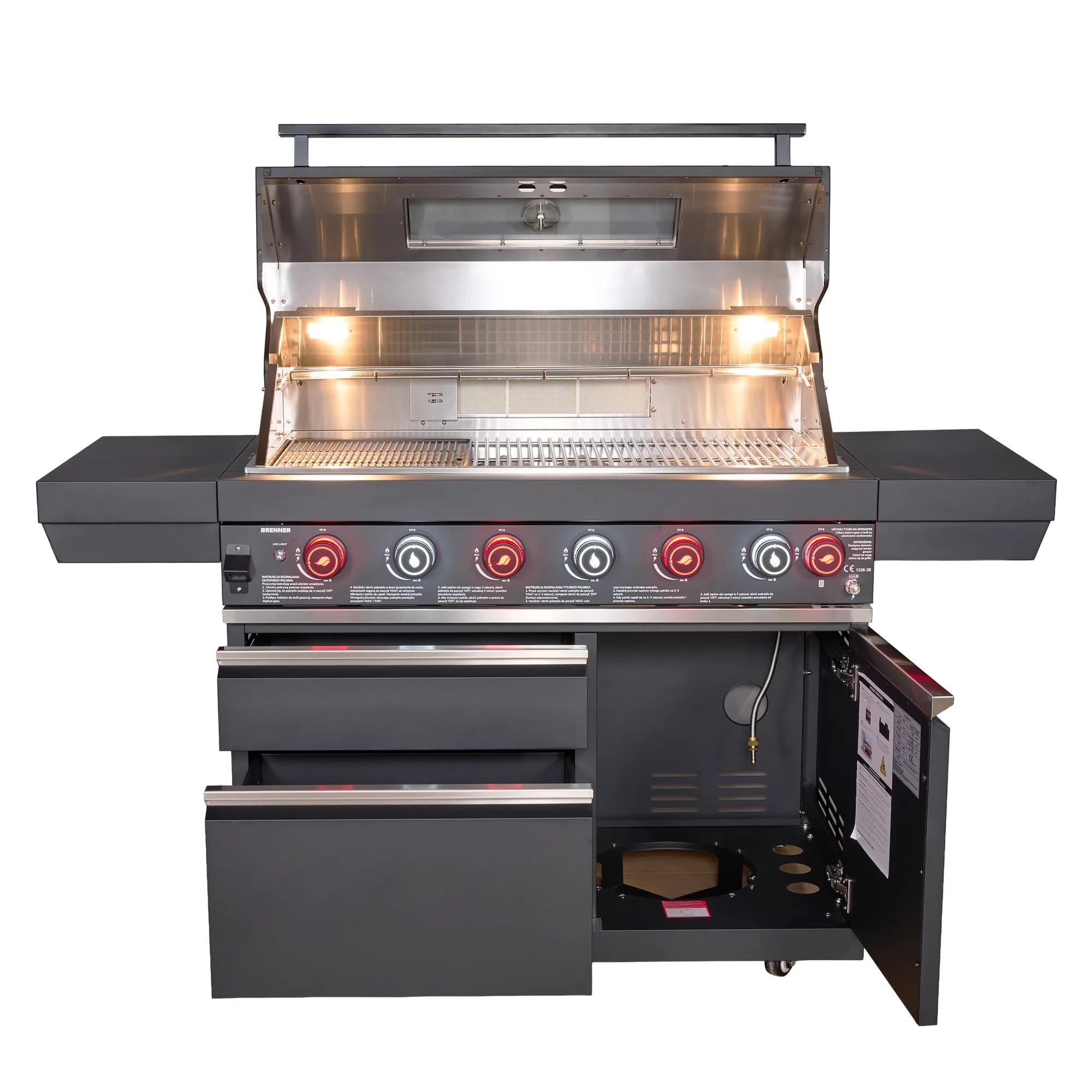 GRILL GAZOWY 6T1B - zdjęcie 2