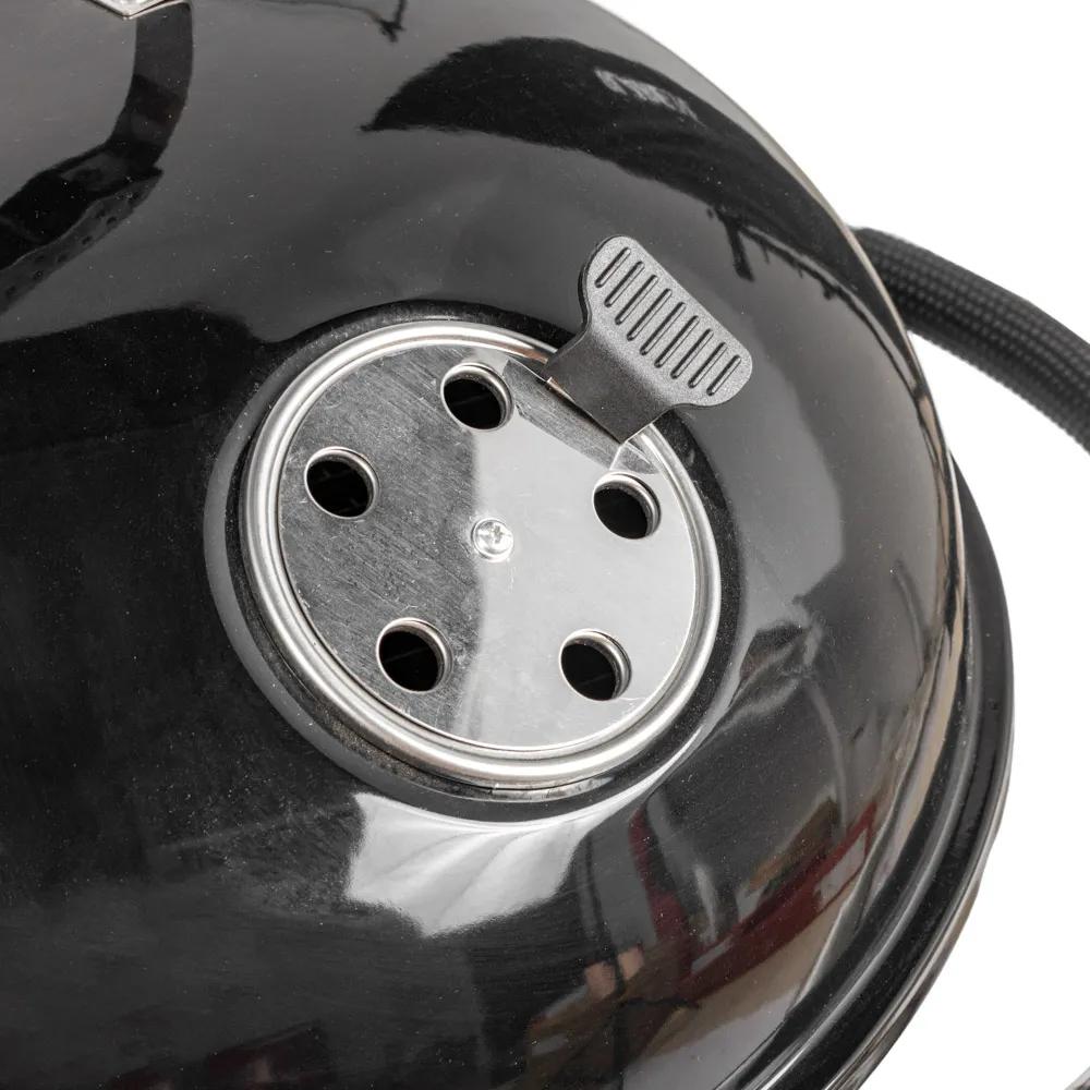 Grill węglowy MIR709 z pokrywą i kółkami - zdjęcie 17