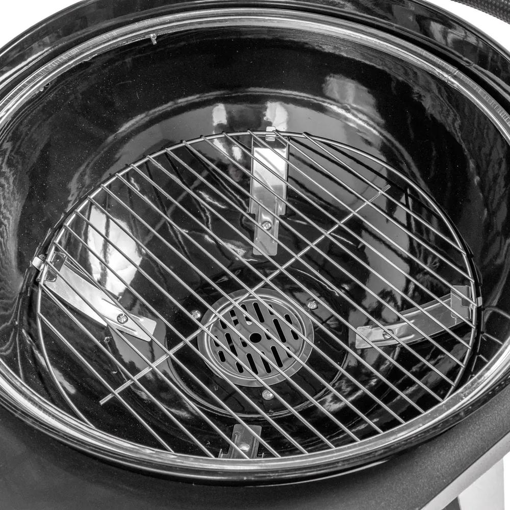 Grill węglowy MIR709 z pokrywą i kółkami - zdjęcie 12
