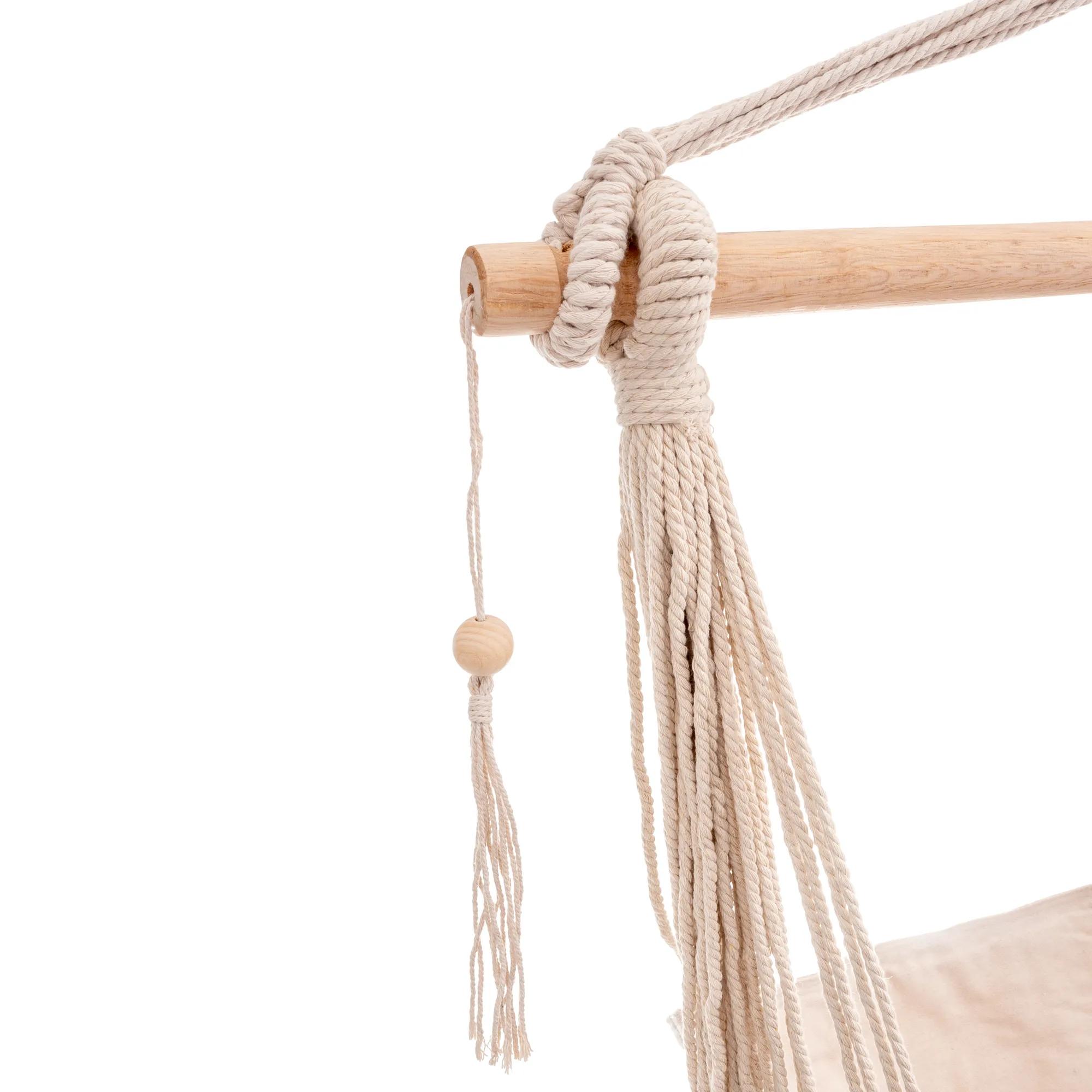 Fotel wiszący Brasil Classic M w stylu boho - zdjęcie 3