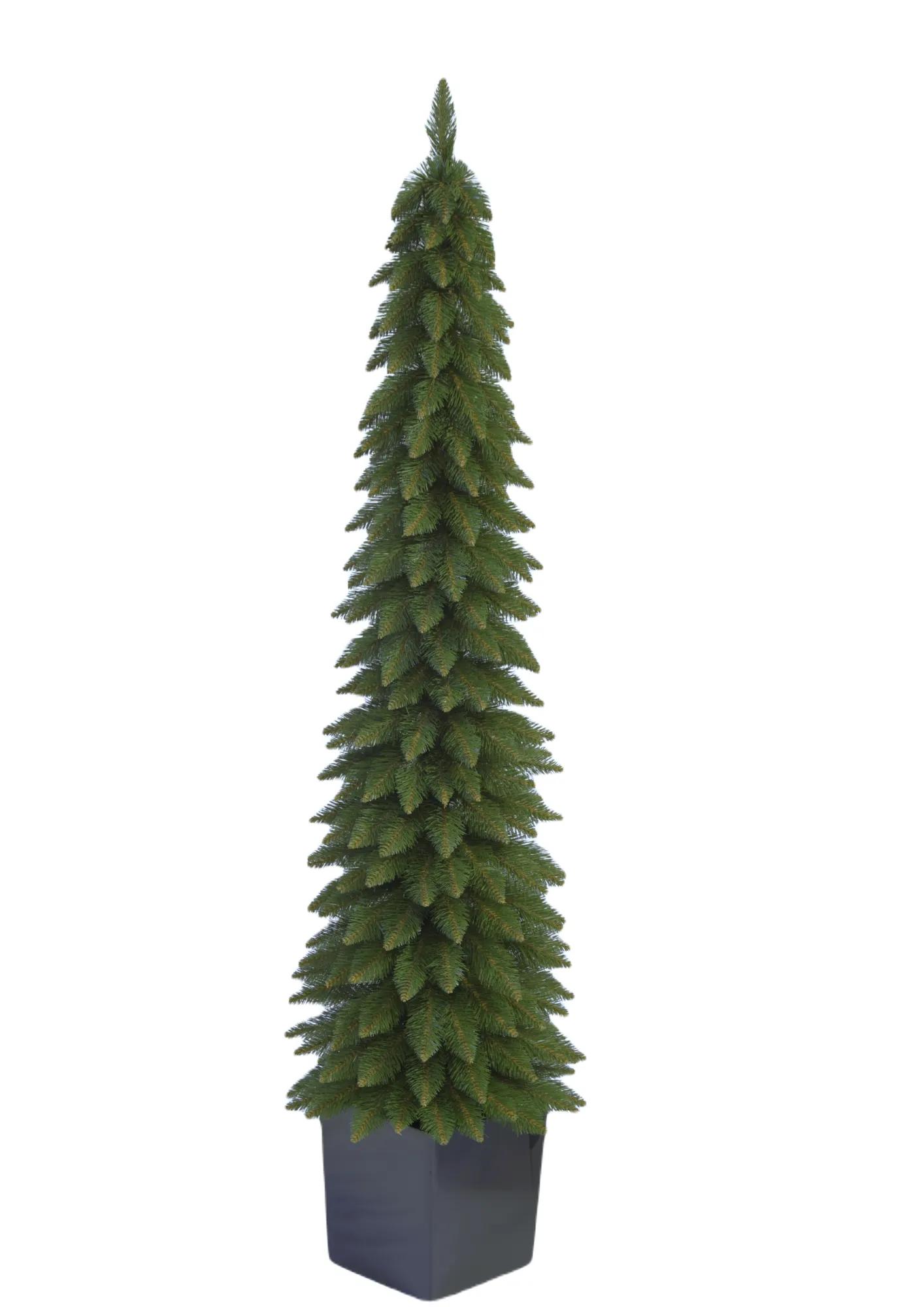 Choinka sztuczna świerk zakopiański Super Slim + Box 160cm