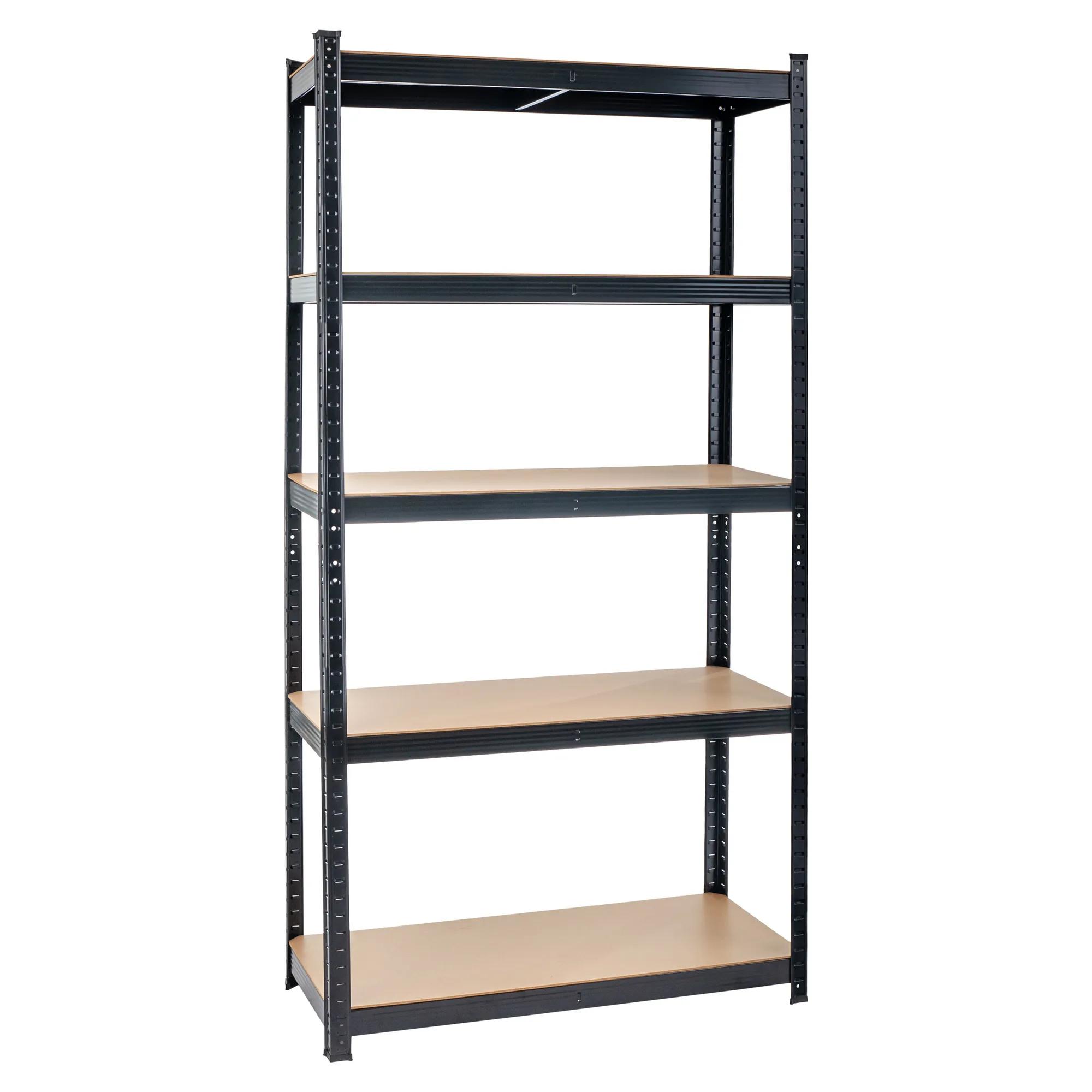 Regał magazynowy P 90x40x180 175kg czarny