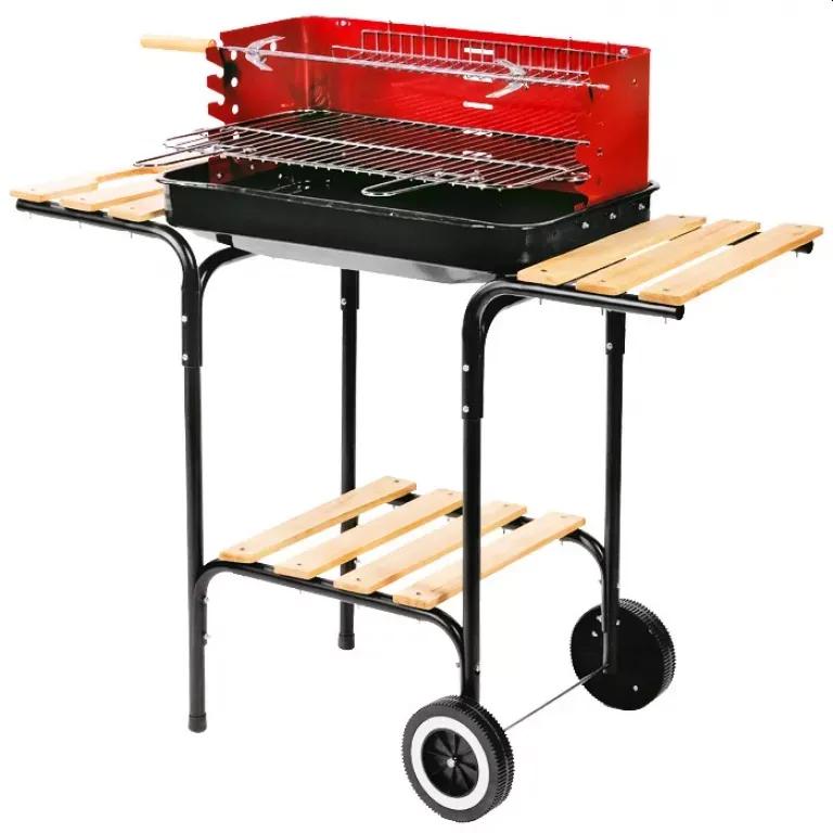 Grill prostokątny Dr Grill 11327 na kółkach